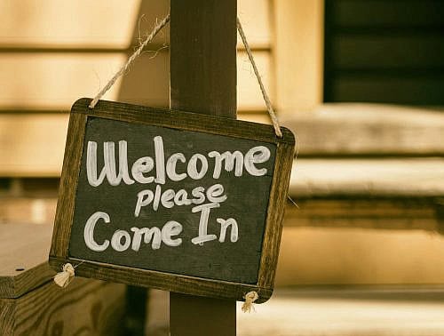 Welcome Open House Aaron Burden Unsplash Welcome Sign Open House