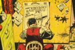 Will Eisner's "The Spirit ('Self Portrait')," (May 3, 1942).
Collection of Denis Kitche