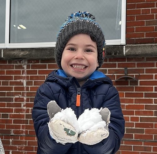 Winter fun at recess!