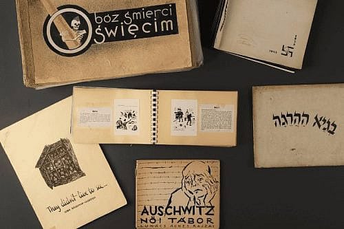 Holocaust Books Graphic Novels Noam Feiner Yad Vashem Art Museum Collection