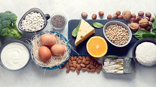 Foods High in Calcium, bone health, healthy eating, nutrition, exercise, fitness bit245 iStock