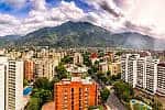 Caracas, Venezuela Eastern Caracas panoramic city view at Chacao Municipality. Image taken at mid afternoon with Avila mountain in the background.Cerro El Avila en el Municipio Chacao.
