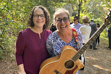 Rabbi Emily and Julie Silver (Courtesy: B’nai Torah MetroWest)