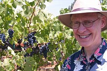 Jon _ Grapes at HaGafen Winery Jon _ Grapes at HaGafen Winery