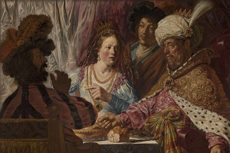 LIEVENS, The Feast of Esther, 52_9_55-1(3) LIEVENS, The Feast of Esther, 52_9_55-1(3)